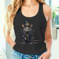 Steampunk Rat Dead Death Grunge Gothic Dark Steam Punk Tank Top