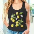 Summer Lemon Fruits Lemon Tank Top