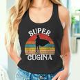 Super Cugina Italiano Femmina Cugina Divertenteintage Eroe Canotta
