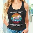 Tengo Planes Con Mi Caballo Divertido Appaloosa Camiseta sin mangas