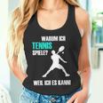 Tennis Slogan Idea For Tennis Players Tank Top