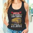 Trucker A Legendary Truck Driver Betritt Das Gelände Truck Tank Top