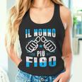 Uomo Nonno Più Figo Nonno Migliore Del Mondo Figlio Figlia Padre Canotta