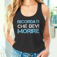 Uomo Ricordati Che Devi Morire Frase Divertente Uomo Aforisma Canotta