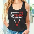 Uptempo Slogan 200 Bpm Speedcore Gabber Festival Uptempo Tank Top