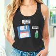 Usb Floppy Disk Camicia Computer Io Sono Tuo Padre Canotta