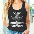 V8 Blubbern Und Grinsen Hubraum Tank Top