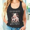 Vegetarier Ich Essen Nichts Was Pupsteganegetarian Tank Top