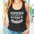 Vergeben An Die Wundervollste Frau Der Welt German Langu Tank Top