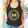 Vintage 26 Cumpleaños 26 Años Regalos Hombres 26 Cumpleaños Camiseta sin mangas