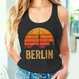 Vintage 80S Retro Berlin Silhouette Skyline Souvenir Tank Top