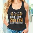 Wer Kein Bier Trinkt Grill Tank Top