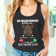 Wildschweinjagd Die Wildschweine Rufen An Muss Los Jäger Tank Top