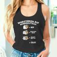 Windstärke Auf Norddeutsch Schafe Humour Slogan Tank Top