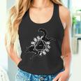 Wolf Heulen Berge Natur Tier Kunst Tierliebhaber Wolf Tank Top