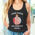 Zweiideutig Bademeister Slogan Keine Sorge Ich Ziehe Ihn Raus Tank Top