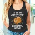 Zwergspitz Glitter Dog Lover Dog Holder Dog Tank Top