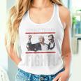 Bomba De Puño De Donald Trump Luchamos Contra La Bandera Estadounidense Trump 2024 Manga Larga Camiseta sin mangas