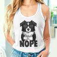 Border Collie Dog Female Tank Top