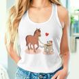 Caballo Y Perro Niña Camiseta sin mangas