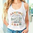 Camping Crew 2024 Familienpassender Sommertrip Camp Retro Tank Top