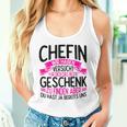 Chefin Wir Habenersucht Für Dich Geschenk Zu Finden Tank Top