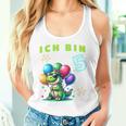 Children's Ich Bin 5 Jahre Alt Dino 5Th Birthday Tank Top