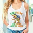 Children's Schulkind 2024 Cool Dino Ich Rocke Jetzt Die Schule Boys' Tank Top