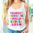 Children's Tschüss Kindergarten Hello School 2024 1St Class Tank Top