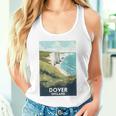 Cliffs Of Dover Proud English England Souvenir Opera D'arte Canotta