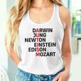 Darwin Jung Newton Einstein Edison Mozart Autism Awareness Tank Top