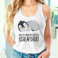 Das Ist Mein Offizielles Schlaf Penguin Gray Tank Top