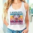 Divertida Pregunta Sobre Axolotl Retrointage Amantes De Axolotl Para Niños Camiseta sin mangas