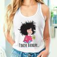 Donna Pinche Lunedi Divertente Sleepy Mafalda Spagnolo Con Collo A Canotta