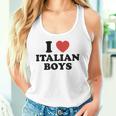 Me Encantan Los Chicos Italianos Los Hombres De Italia Camiseta sin mangas