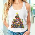 Christmas Cute Dachshund Christmas Tree Dog Tank Top