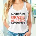 Grazie Al Cazzo InespressiUomo Divertente Simpatica Canotta