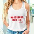 With Handball Team Magdeburg Fan Saxony-Anhalt Green Green Tank Top