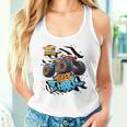 Hot Wheels Tiger Shark Orange Blue Tank Top