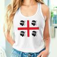 Maglia Con Bandiera Sardegna Quattro Mori Orgoglio Sardo Canotta