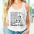 Mein Seelkomöster Meine Maine Coon Cat Lover Kitten Tank Top