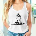 Muhammed Boxer Legend Ali Graffition Einem KO Blue Tank Top