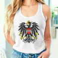 Oida Austria Flag Dialect Meme Schmäh Eagle Austria Gray Tank Top