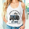 Progress Zt 303 Tractor Legend From Schönebeck Gray Tank Top