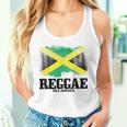 Reggae Isla Jamaica Jamaica Flag Rastafari Rastaintage Gray Tank Top