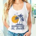 Saint St Barth Barthelemy Caraibi Beach Island Turista Canotta