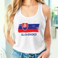 Slovak Flag Slovakia Team Fan Jersey Tank Top