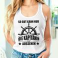 So Gut Kann Nur Die Kapitänin Aussehen Tank Top