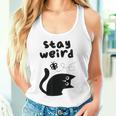 Stay Cat Gray Tank Top