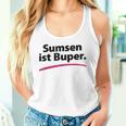 Sumsen Ist Buper Word Game Slogging Tank Top